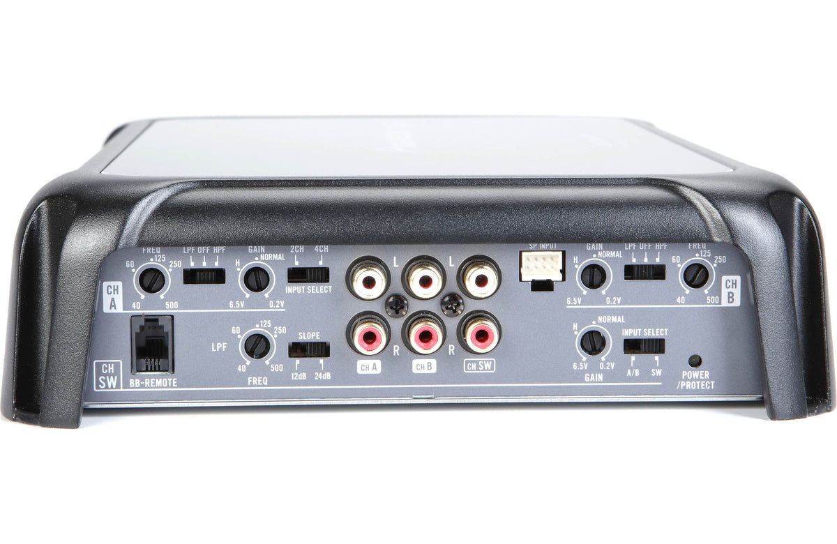 Pioneer GM-DX975 5-channel car amplifier — 75 watts RMS x 4 at 4 ohms + 600 watts RMS x 1 at 2 ohms