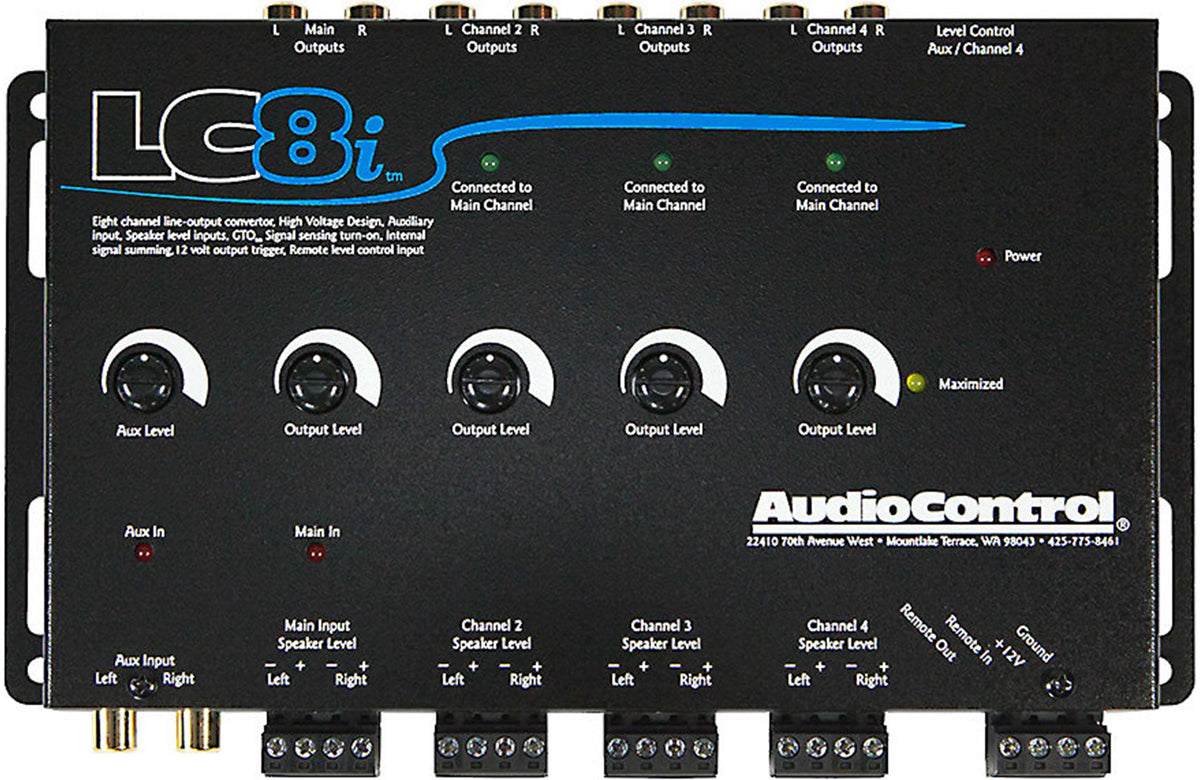 AudioControl LC8i 8-channel line output converter