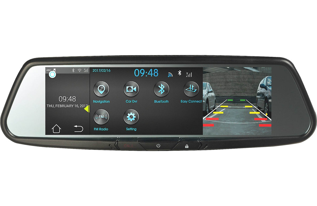Voxx RVM740SM Replacement 7.8" smart mirror with HD dash cam