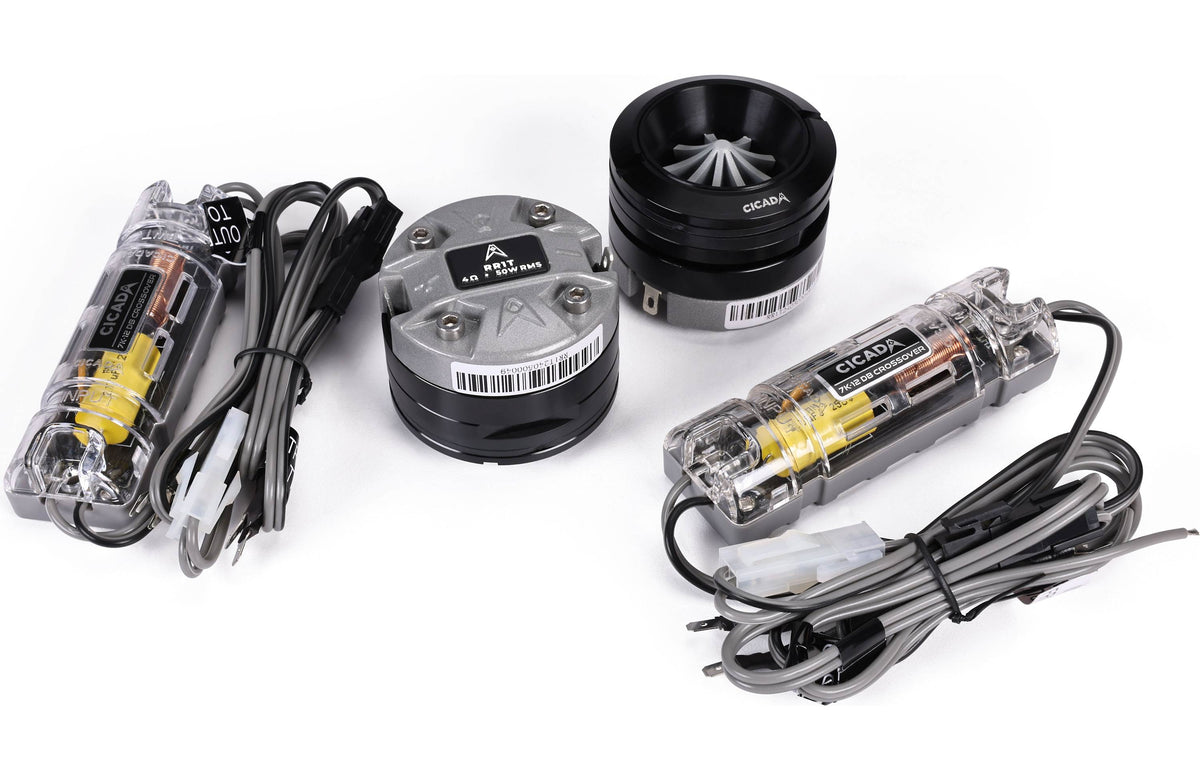 Cicada Audio RR1T 1" horn-loaded aluminum dome tweeters