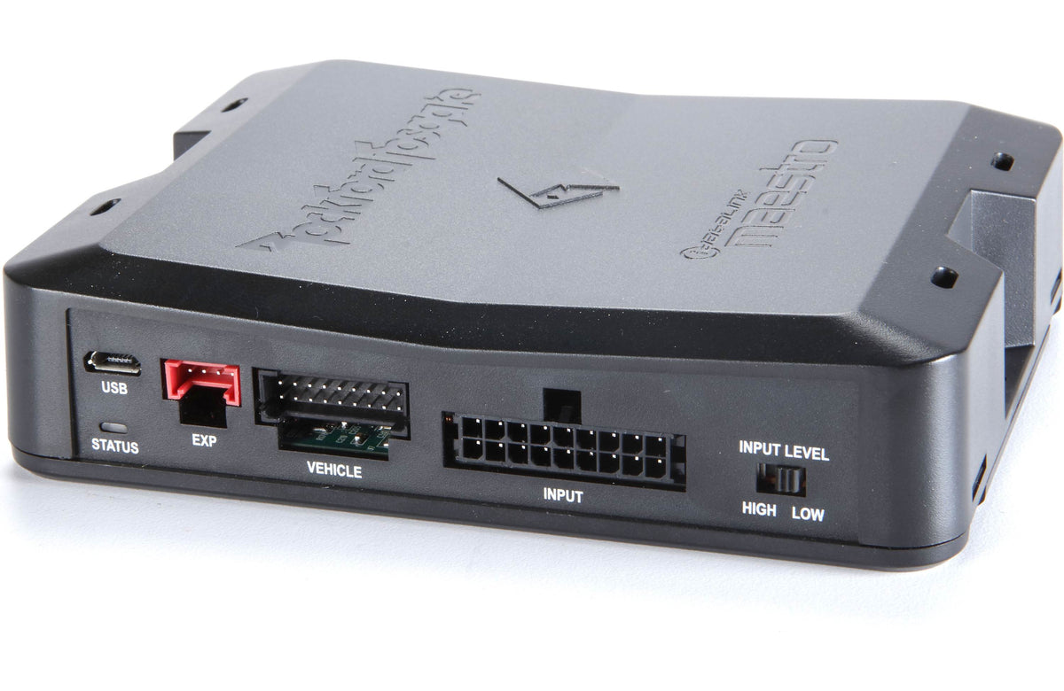 Rockford Fosgate DSR1 Digital signal processor with Maestro AR amp replacement module