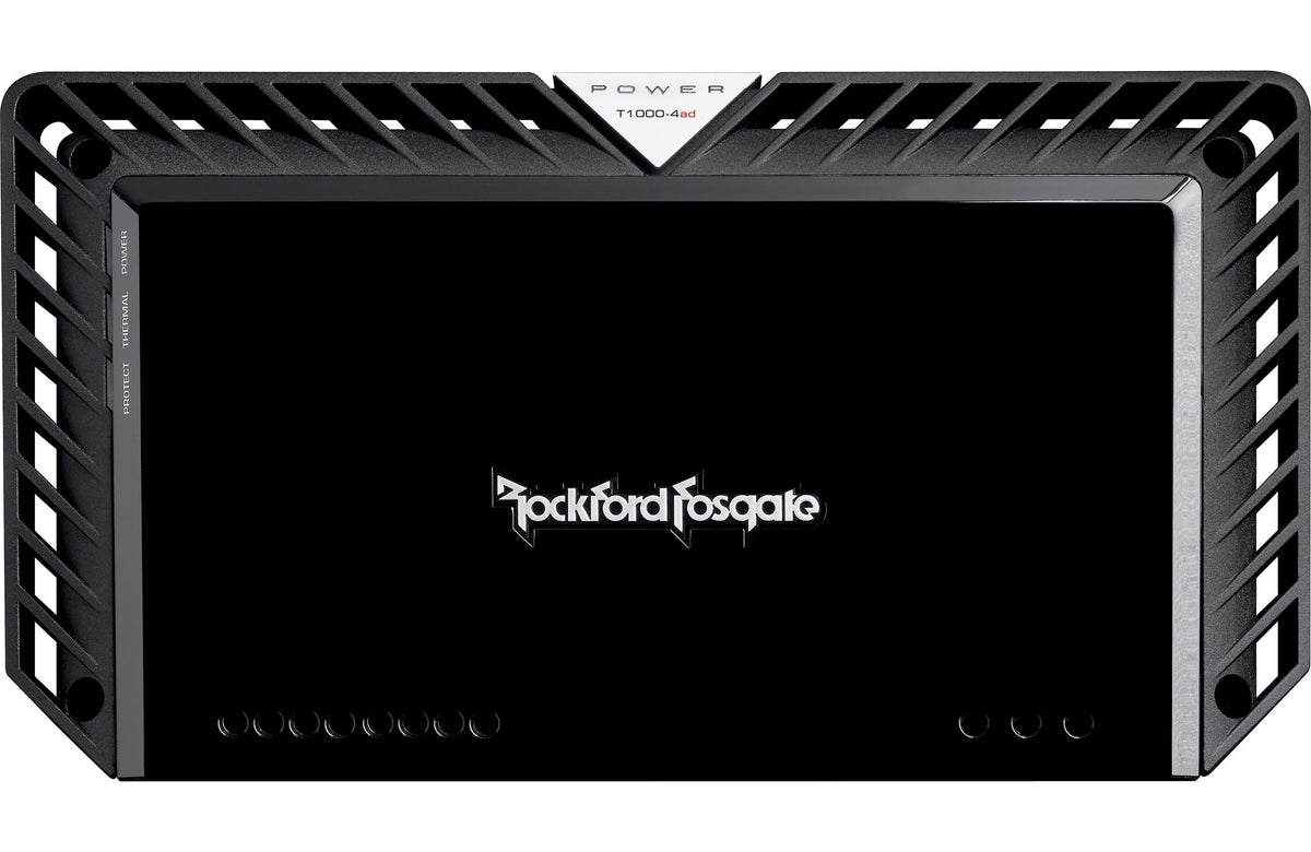 Rockford Fosgate Power T1000-4AD 4-channel car amplifier — 250 watts RMS x 4