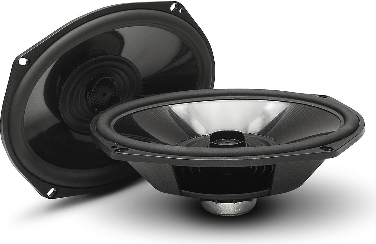 Rockford Fosgate TMS69BL14 Power Series 6"x9" full-range speaker kit for select 2014-up Harley-Davidson motorcycles