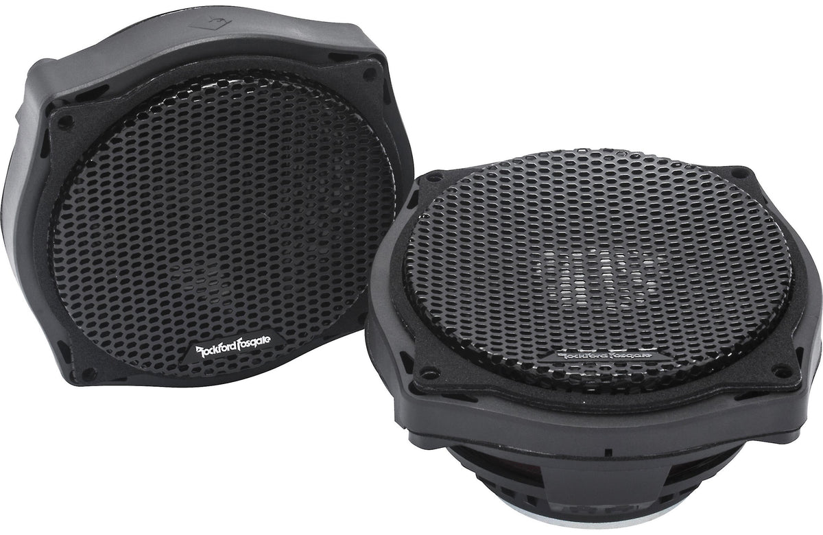 Rockford Fosgate TMS6SG Power Series 6-1/2" full-range fairing speakers for 1998-2013 Harley-Davidson Street Glide motorcycles