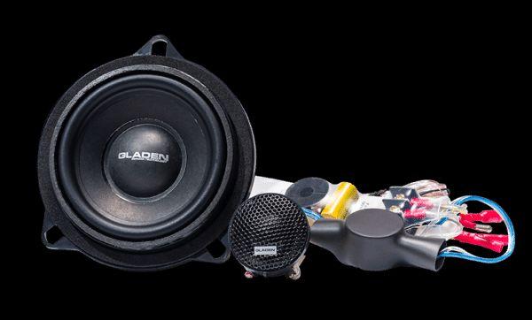 Gladen HG-201BMW-COMPO Gladen 4" Component Kit Compatible with Bmw