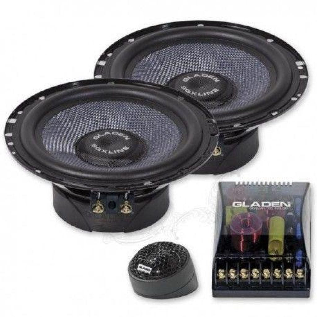 Gladen RS165 6.5" 100W RMS RS Line Series Component Speaker System