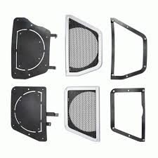 Metra Electronics JP-1018 Lower Dash Speaker Grille Cut-ins fits 2018-2023 Wrangler JL and 2020-Up Gladiator JT
