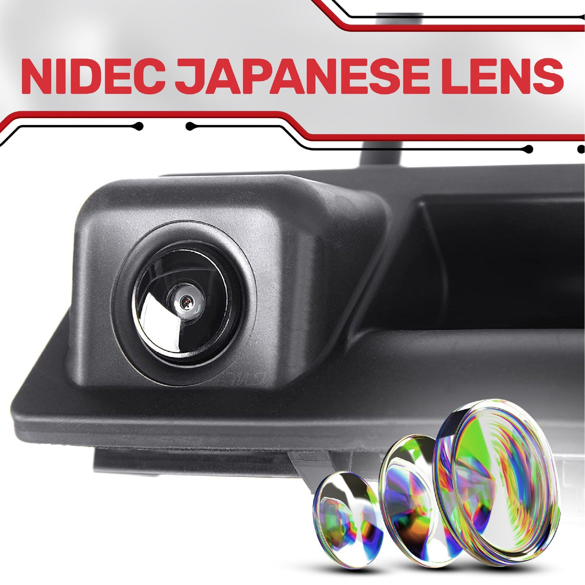 Audi A4/S4 (09-16), A5/S5 (08-17), A6/S6 (12-15), A7/S7 (12-18), Q3 (15-18), Q5/SQ5 (09-17) OEM Replacement Backup Camera OE