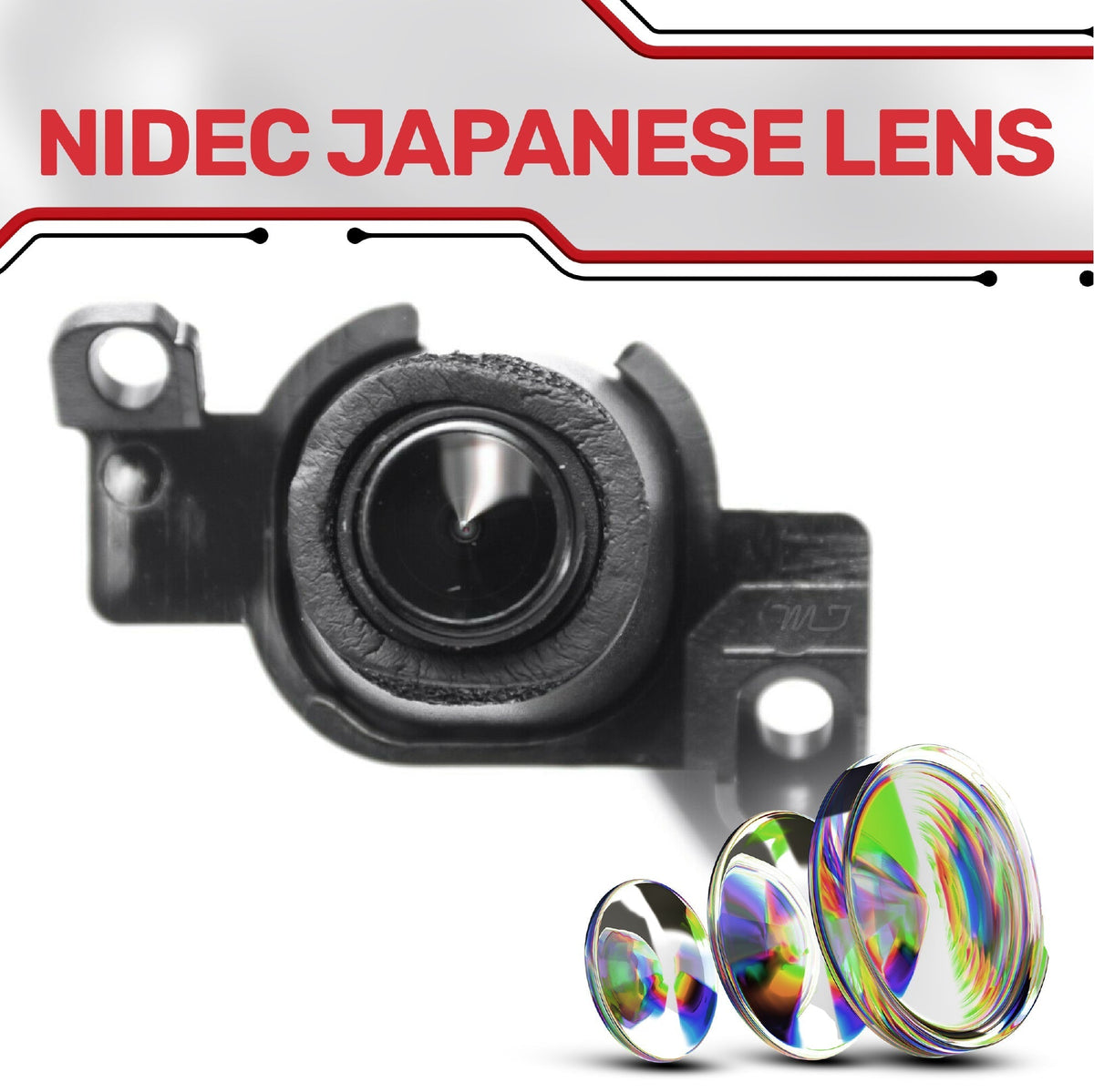 Chrysler 200 Sedan (2012-2017) OEM Replacement Backup Camera OE Part # 68230085AA, 68230085AB, 68230085AC, 68230085AD, 68230