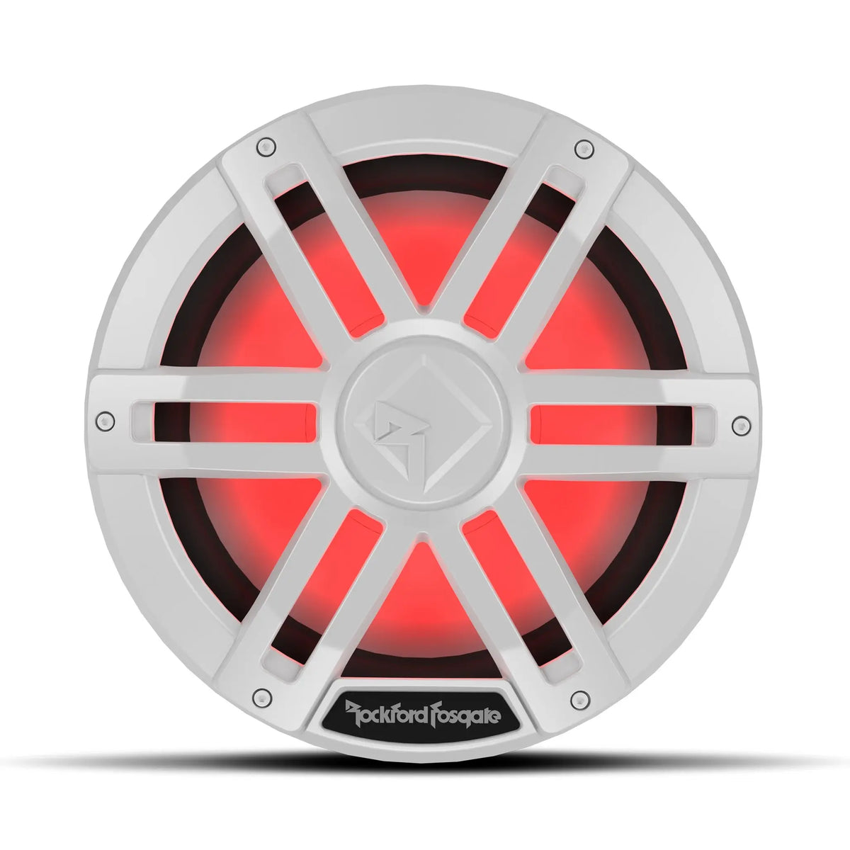 Rockford Fosgate M1D4-12 White 12" DVC 4Ω Color Optix Marine Subwoofer 300W