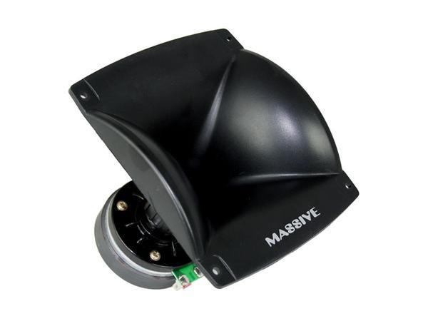 Massive Audio F3 - 1" SCREW-ON ABS BI-RADIAL FLARE HORN 60X40