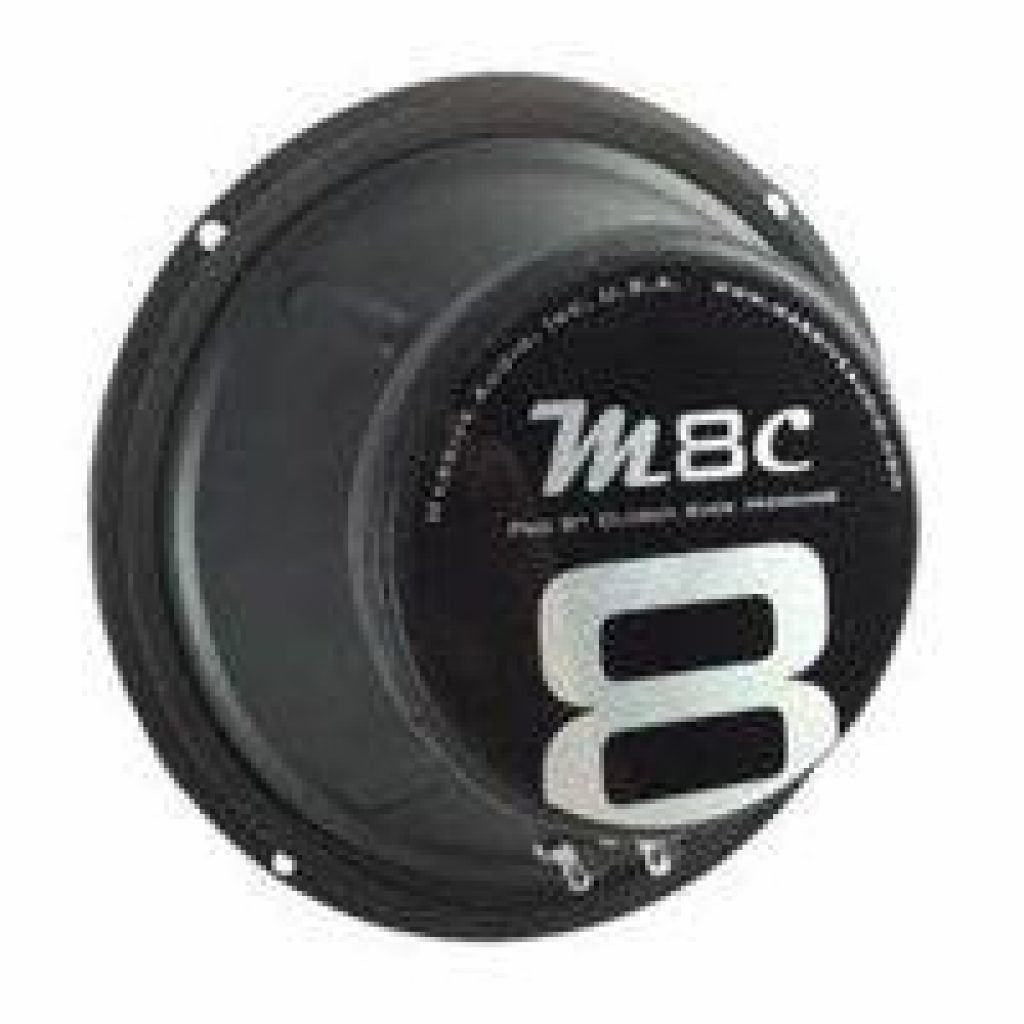 Massive Audio M6XL M Series 250W 8 Ohm 8" Mid-Range Car Speaker Driver