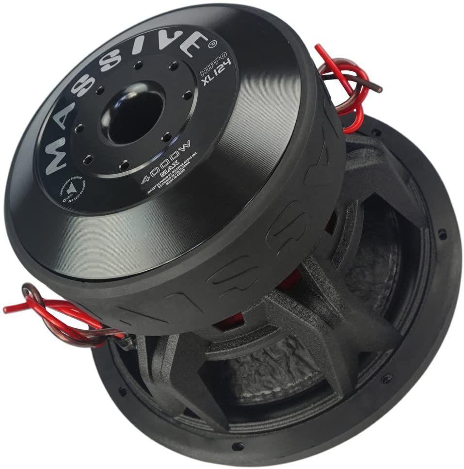 SUMMOXL124 - 12" 1500 Watts RMS Dual 4 Ohm Subwoofer