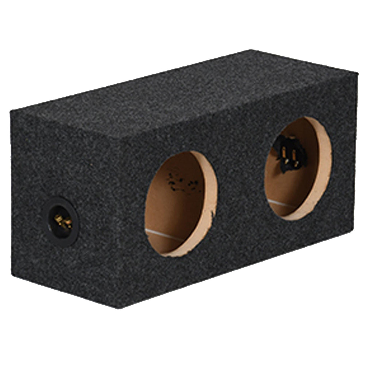 Q-Power Dual 6.5″ Sealed Woofer Enclosure