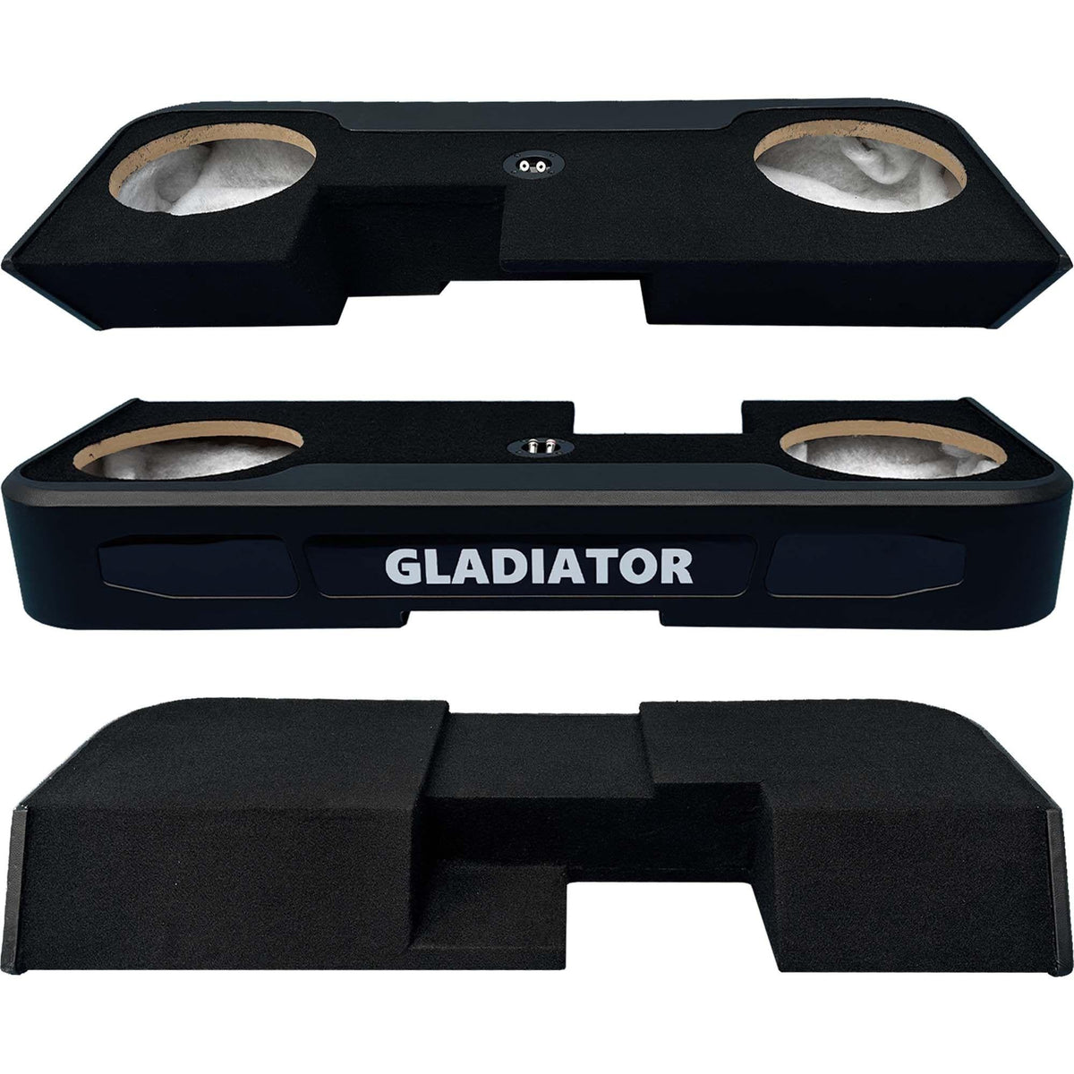 Q-Luxe Dual 10″ Sealed Custom Enclosure for Jeep Gladiator 19-23