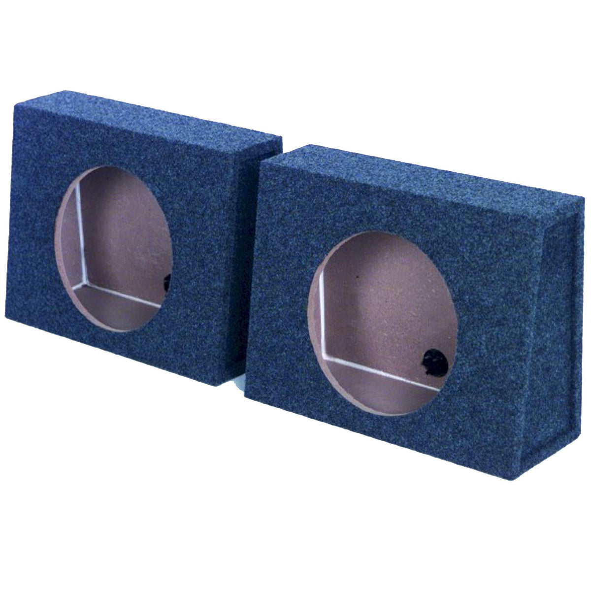 Q-Power Single 12″ Sealed Truck Style Enclosures (pair)