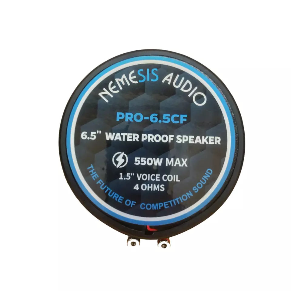 Nemesis Audio PRO-6.5CF 6.5" 550W Peak 4-Ohm Car Midrange Speaker (Single)