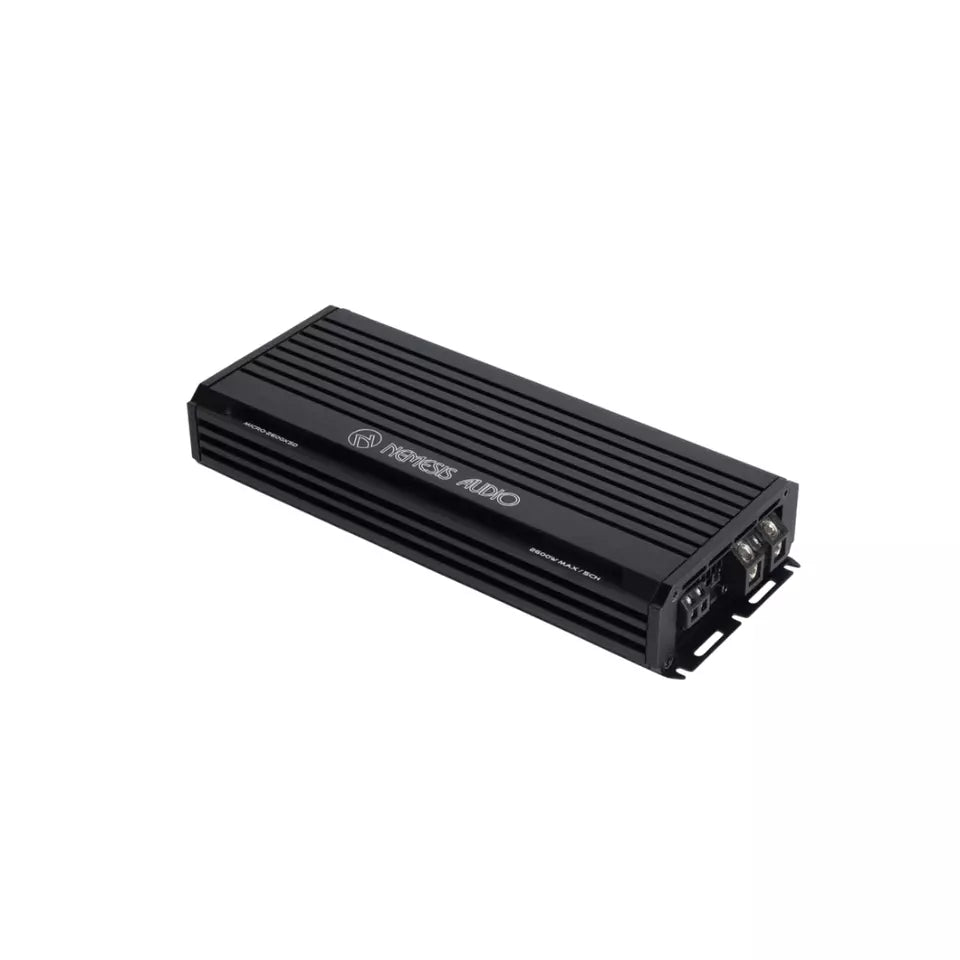 Nemesis Audio MICRO-2600X5D 5-Channel 2600W Max Full-Range Class-D Car Amplifier