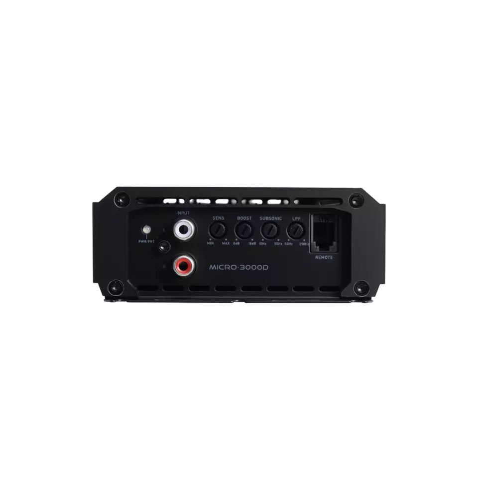 Nemesis Audio MICRO-3000D 1-CH Monoblock 3000W Max Class-D Car Amplifier