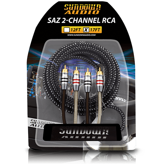 SAZ4-17FT SAZ 4-Channel RCA Interconnects