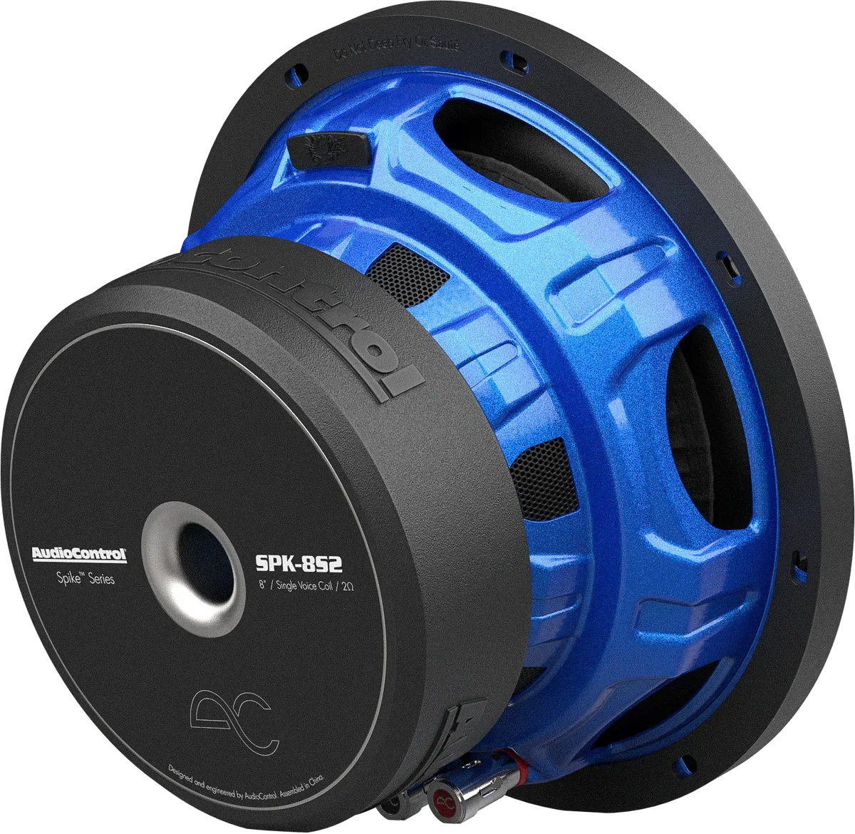 AudioControl Spike Series 8" 350 Watt (RMS) Single High-Performance Subwoofer | 2-OHM or 4-OHM (350 Watt RMS/500 Watt Max)