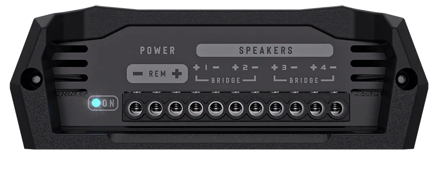 Stetsom Bravo HQ400.4 4-Channel Amplifier 2-Ohm Stable