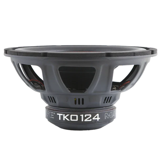 Massive audio TKO124 - 12" 300 Watts RMS Dual 4 Ohm Subwoofer