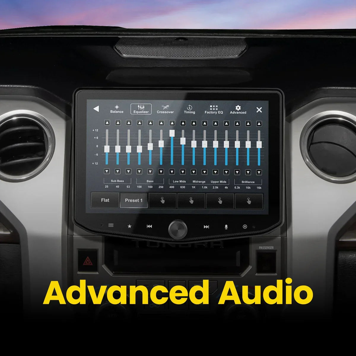 HORIZON10 Toyota Tundra (2014-2021) 10" Plug-and-Play Radio Kit