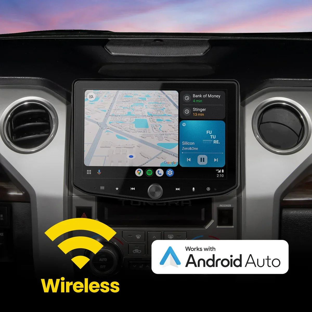 HORIZON10 Toyota Tundra (2014-2021) 10" Plug-and-Play Radio Kit