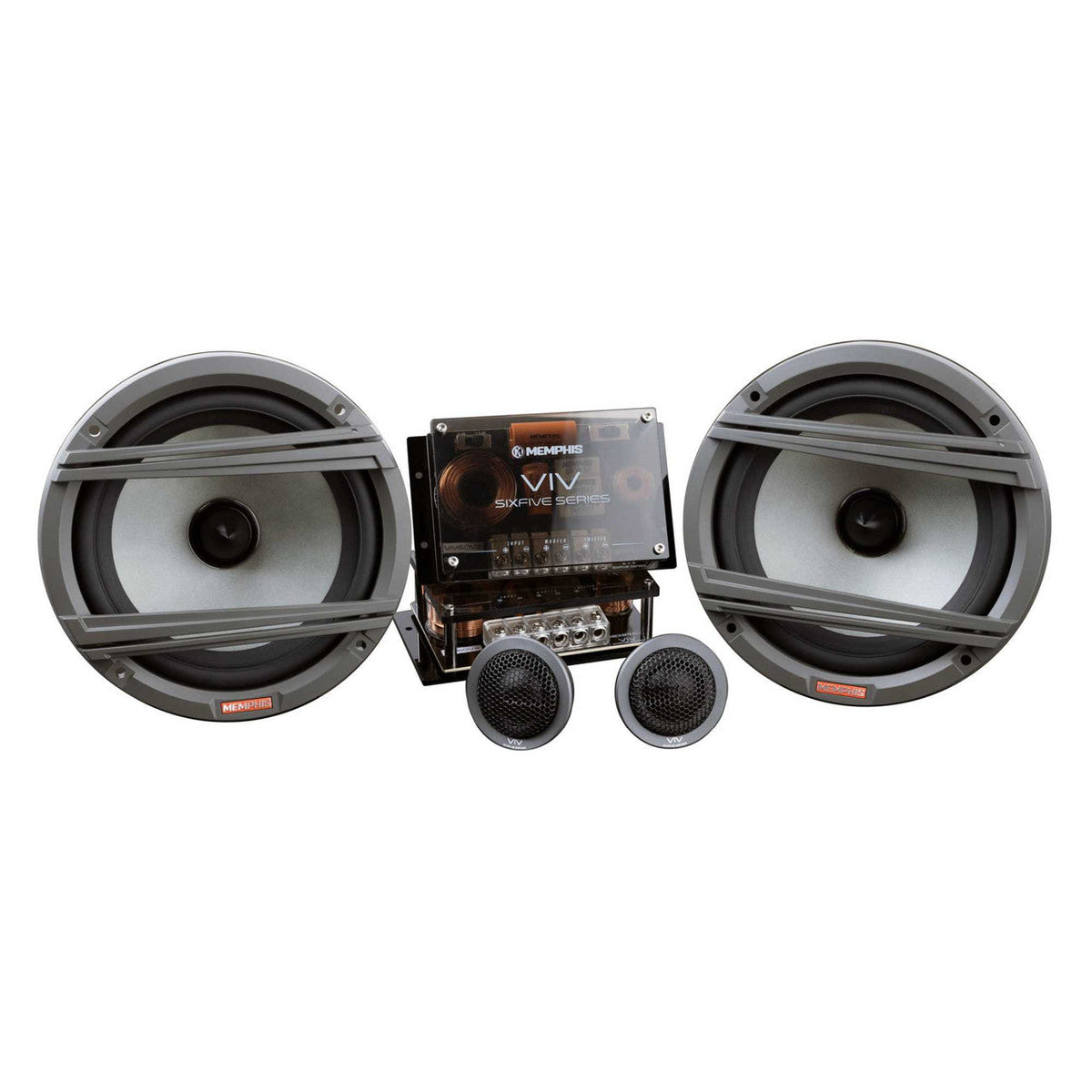 Memphis Audio VIV60CV2 6.5" Six Five Series 2-Way Component Speakers, Pair