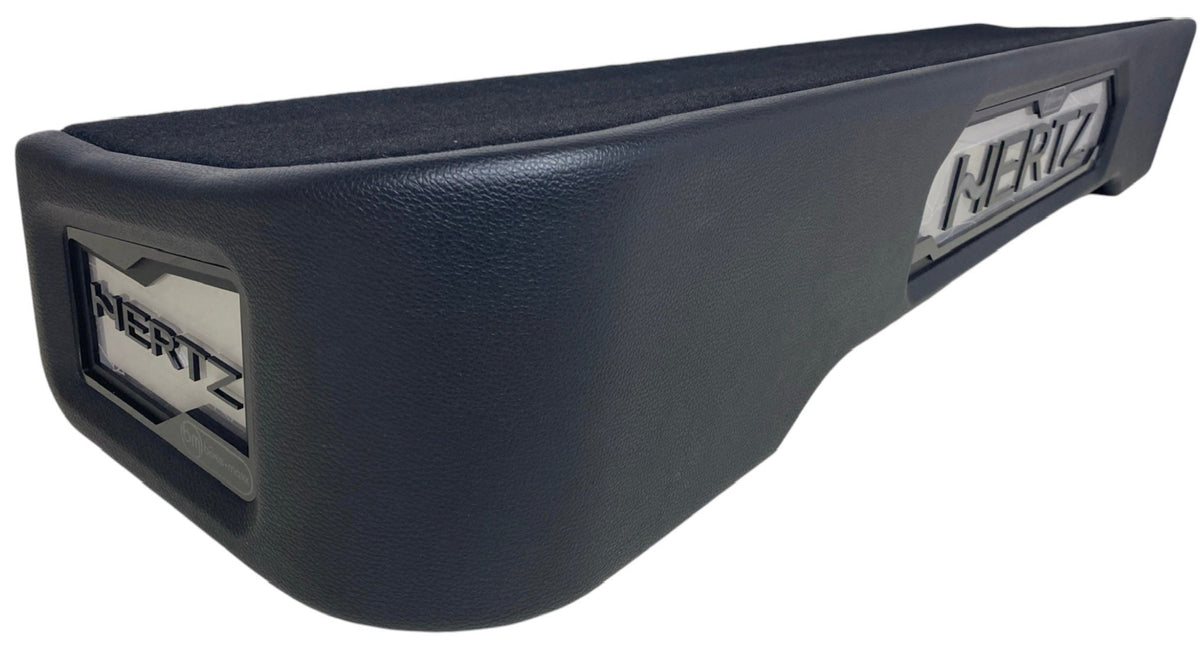 Ford F-150 Crew Cab & Super Duty F-250 / F-350 Crew Cab Round corner Vinyl Hertz dual 10" sealed