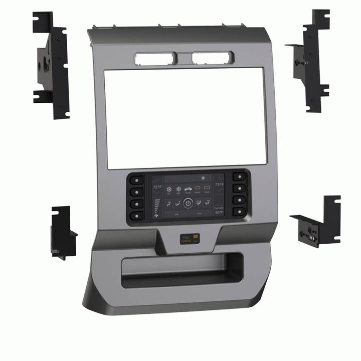 Metra 108-FD1CH Ford F-150 2015-2017 - Pioneer 8-inch Radio TurboTouch Kit