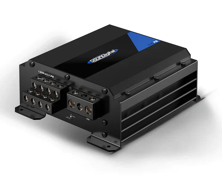 SounDigital 1200.4 2 ohm EVOPS 4 Channel Power Sports Marine Grade Amplifier