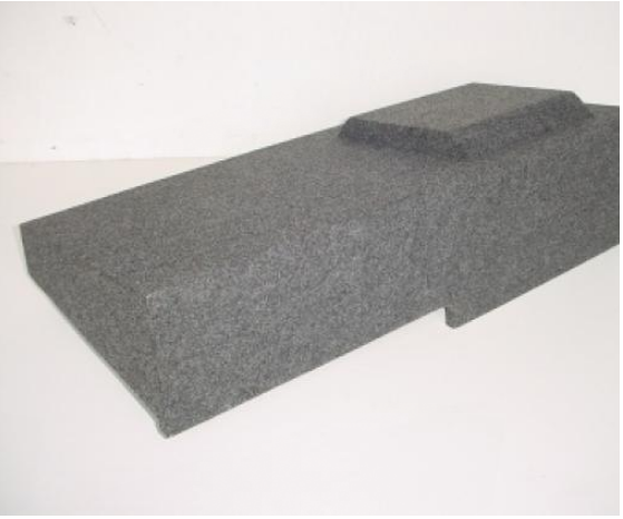 2007 and Up Chevy Ext Cab Down Fire Ported 1x12" Carpeted