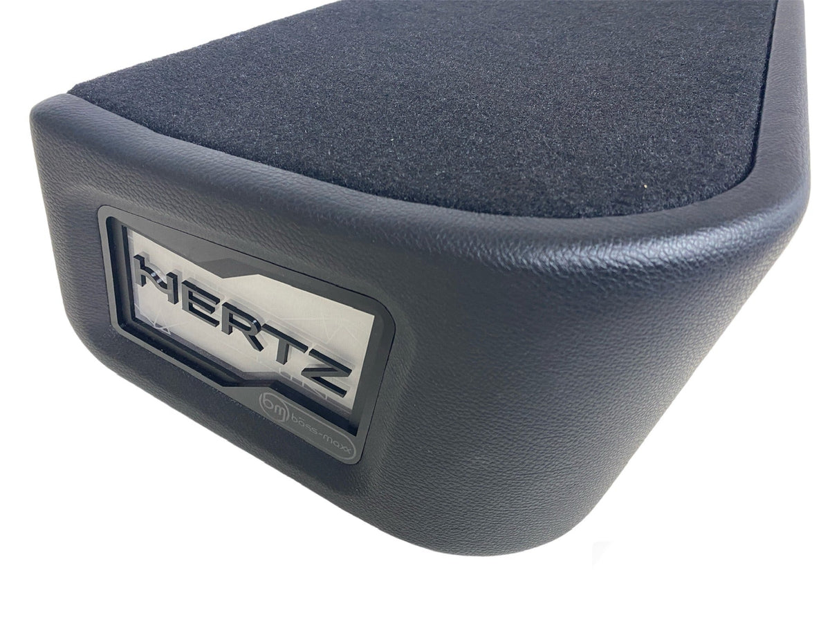 Ford F-150 Crew Cab & Super Duty F-250 / F-350 Crew Cab Round corner Vinyl Hertz dual 10" sealed