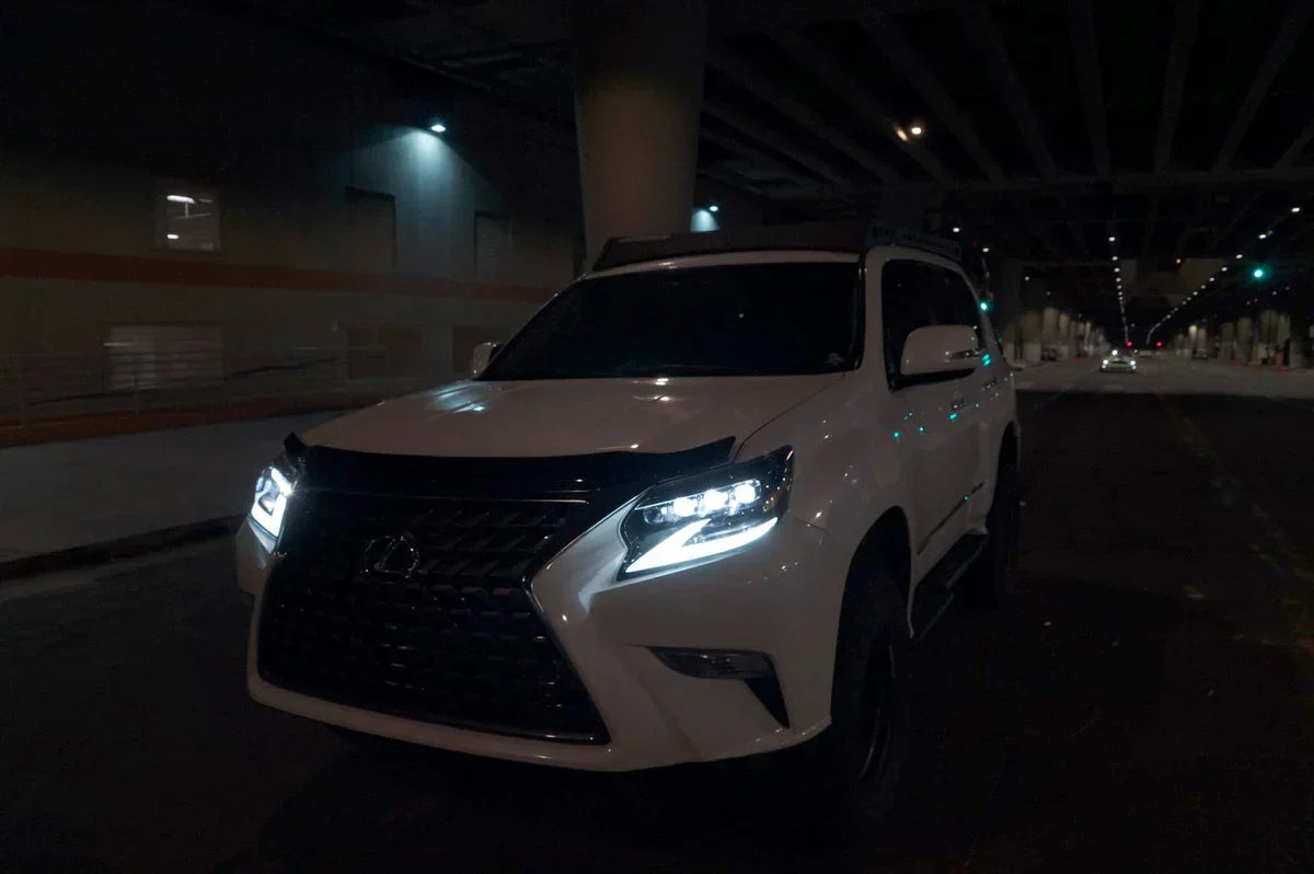 AlphaRex 14-23 Lexus GX 460 NOVA-Series LED Projector Headlights Black
