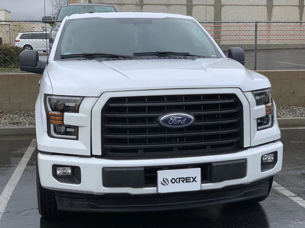 AlphaRex 15-17 Ford F150 PRO-Series Halogen Projector Headlights Black