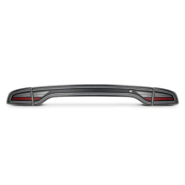 AlphaRex 15-23 Dodge Charger MKII NOVA-Series Prismatic LED Tail Lights Black