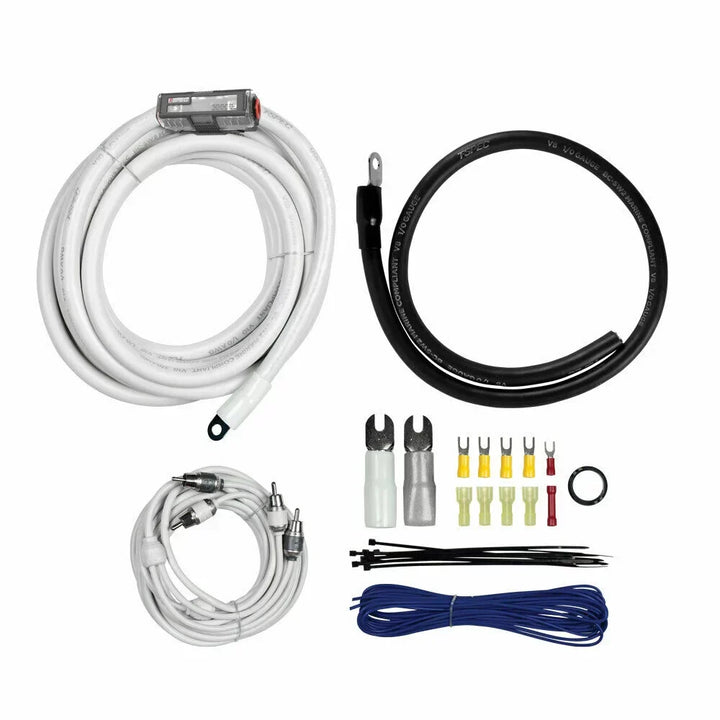 T-Spec V10-AK1 v10 1/0 AWG Amp Kit - 5200 W with RCA Cable