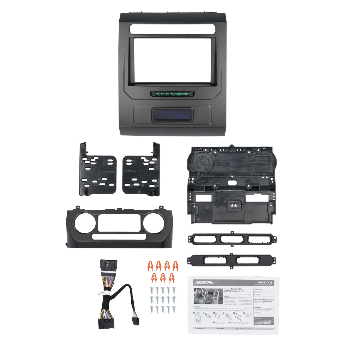 Metra 95-5870CH Double DIN Stereo Dash Kit