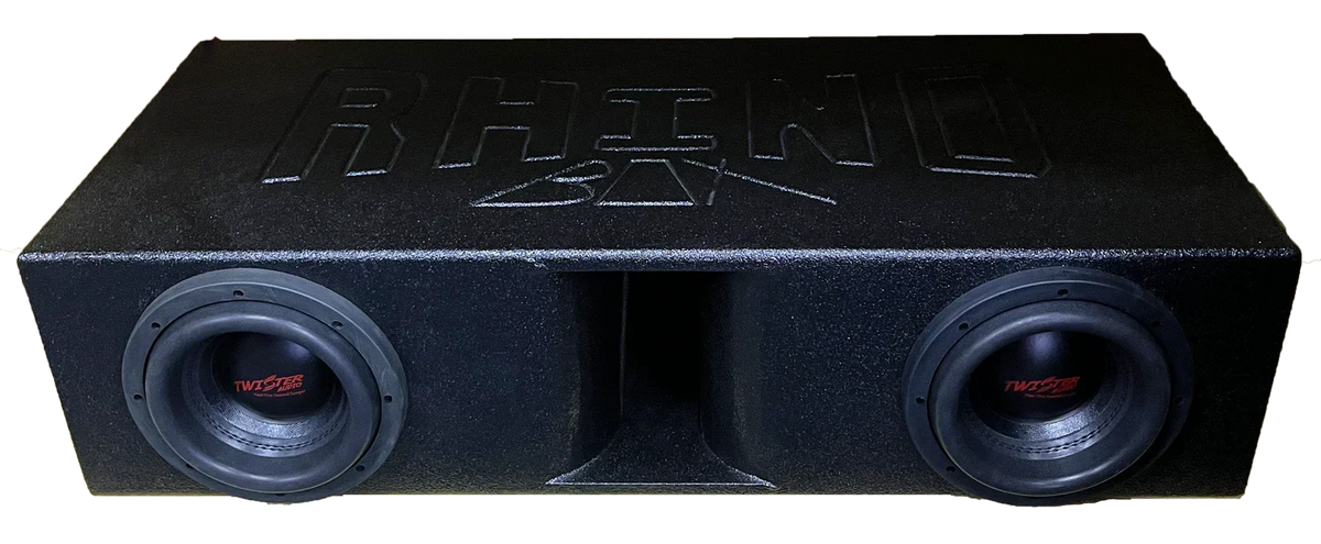 Horn Ported 2-8'' Super Bass Pro-Poly Sub Box