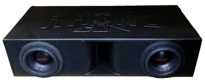 Horn Ported 2-8'' Super Bass Pro-Poly Sub Box
