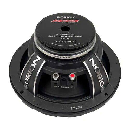 Orion HCCA854NDC 8" 500W RMS Neodymium Midrange Speakers (Pair)
