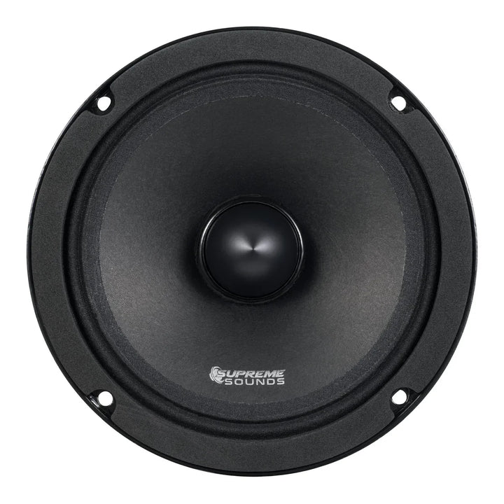 Supreme Sounds Pro Neo 6.5" 250W RMS Midrange Speaker 4-Ohm (Single)