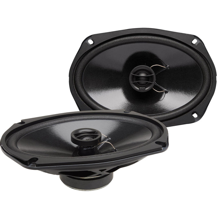 PowerBass S-6902T - 6x9" Shallow Mount Coaxial OEM Speakers - Pair