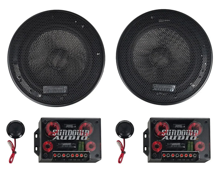 Sundown SA-6.5CS v.3 6.5" Components Speakers (Pair)