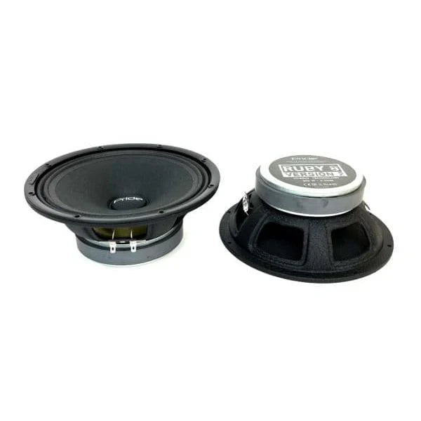 Pride Ruby 8" v2 200W RMS Midrange Speakers (Pair)