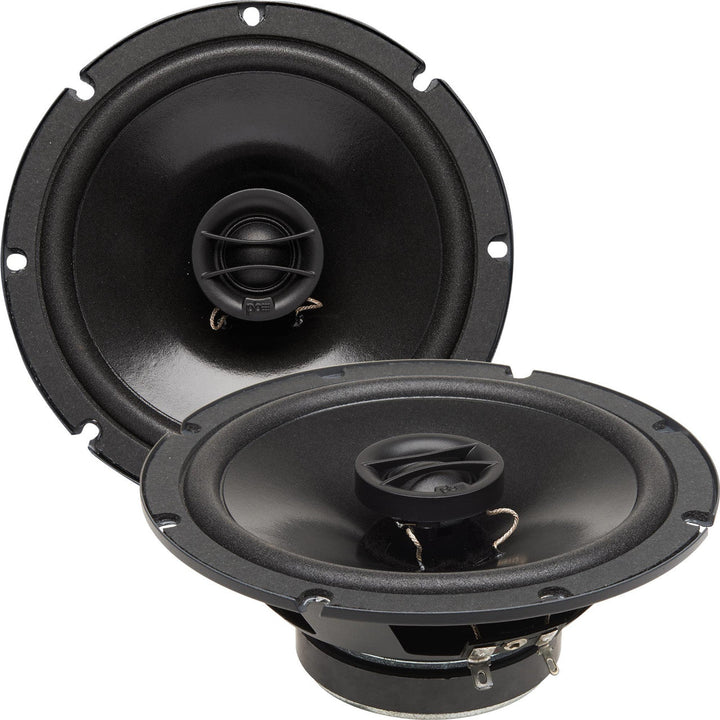 PowerBass S-650T - 6.5" Coaxial Shallow Mount OEM Speakers - Pair