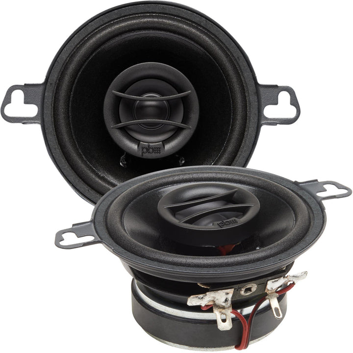PowerBass S-3502 - 3.5" Coaxial OEM Replacement Speakers - Pair