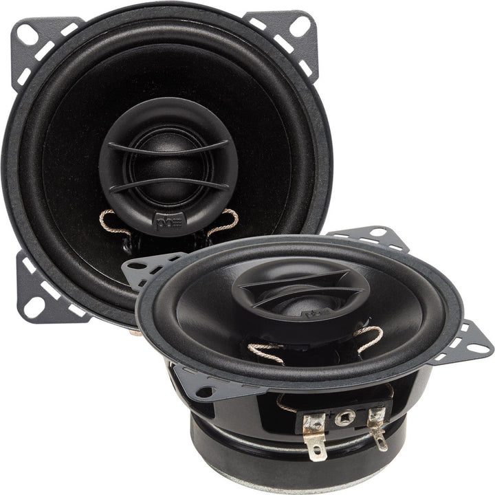 PowerBass S-4002 - 4" Coaxial OEM Replacement Speakers - Pair